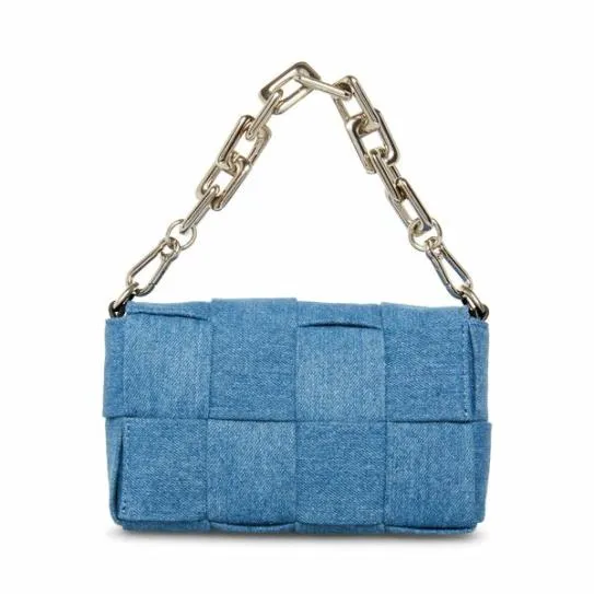 Women MARVELL BAG DENIM FABRIC Denim Fabric Steve Madden Crossbody Bags Women MARVELL BAG DENIM FABRIC Denim Fabric Steve Madden Crossbody Bags