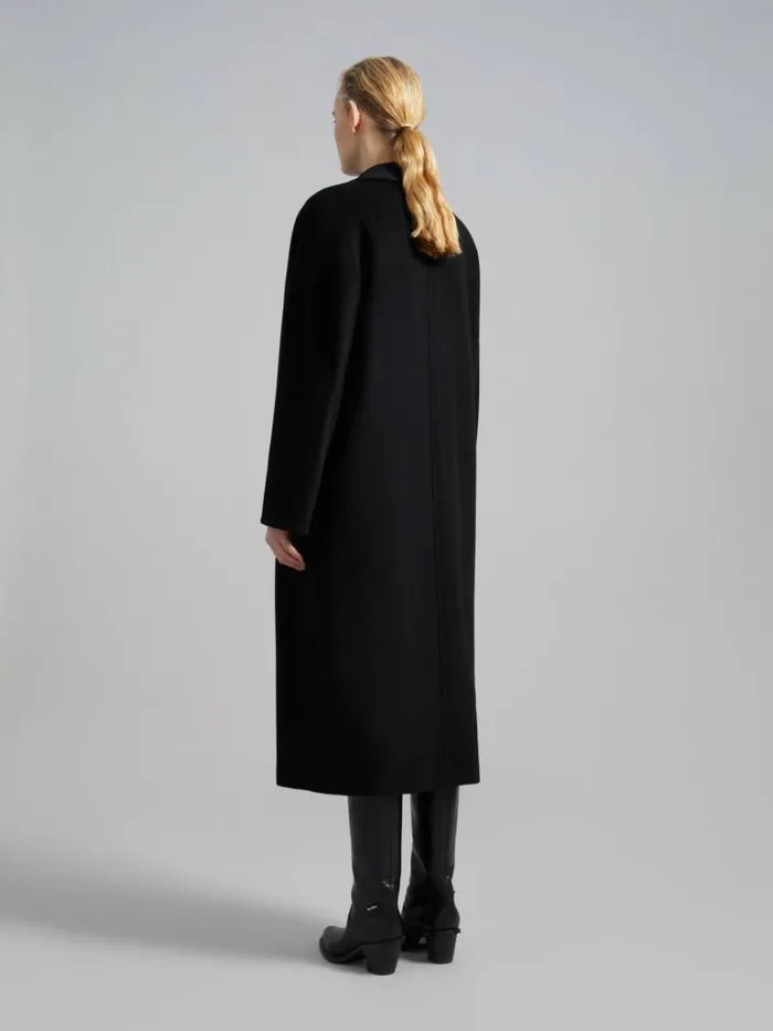 Women Max Mara Coats 101801 Icon Coat Black