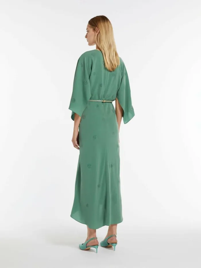 Women Max Mara Dresses Cady Dress With Embroidery Jade