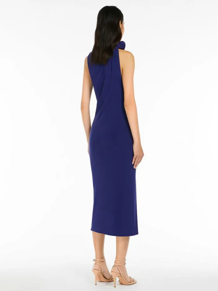 Women Max Mara Dresses Slimfit Jersey Dress Ink