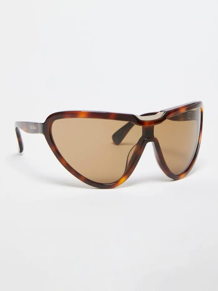 Women Max Mara Eyewear Acetate Sunglasses Tawny Sand