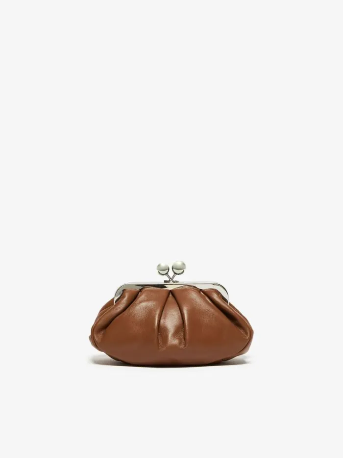Women Max Mara Weekend Bag Small Pasticcino Bag In Nappa Leather Tobacco