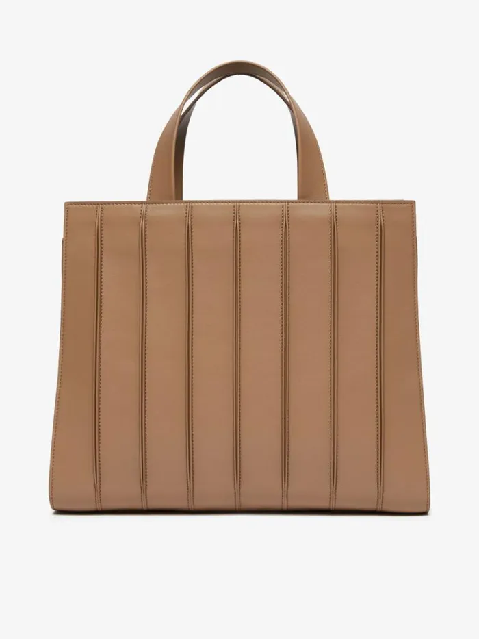 Women Max Mara Whitney Bag Large Leather Whitney Bag Camel