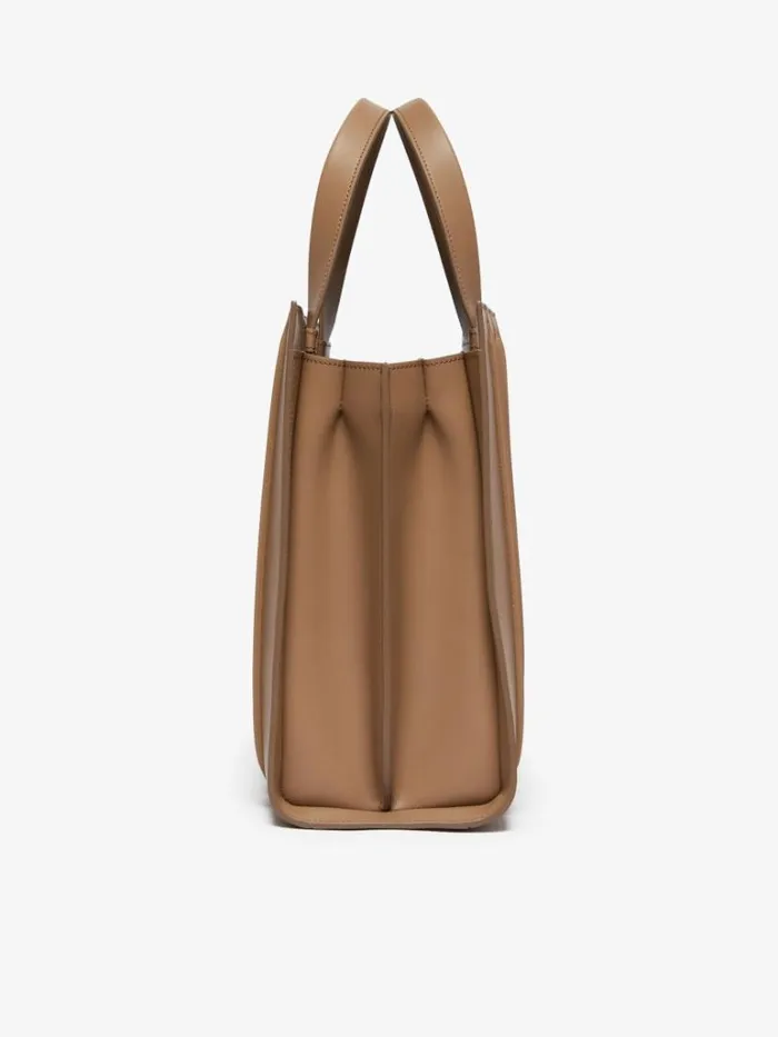 Women Max Mara Whitney Bag Large Leather Whitney Bag Camel