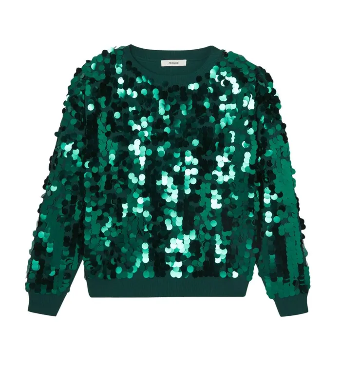 Women Maxi Sequinned Jumper 8211 Petrole Moyen Promod Jumpers And Cardigans Women Maxi Sequinned Jumper 8211 Petrole Moyen Promod Jumpers And Cardigans