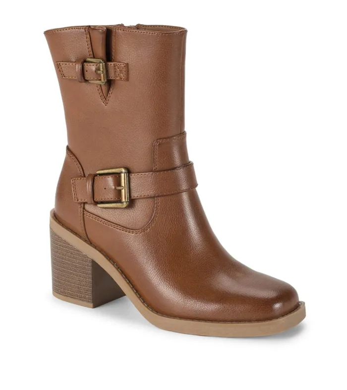 Women Mayla Mid Calf Boot Walnut Baretraps Booties
