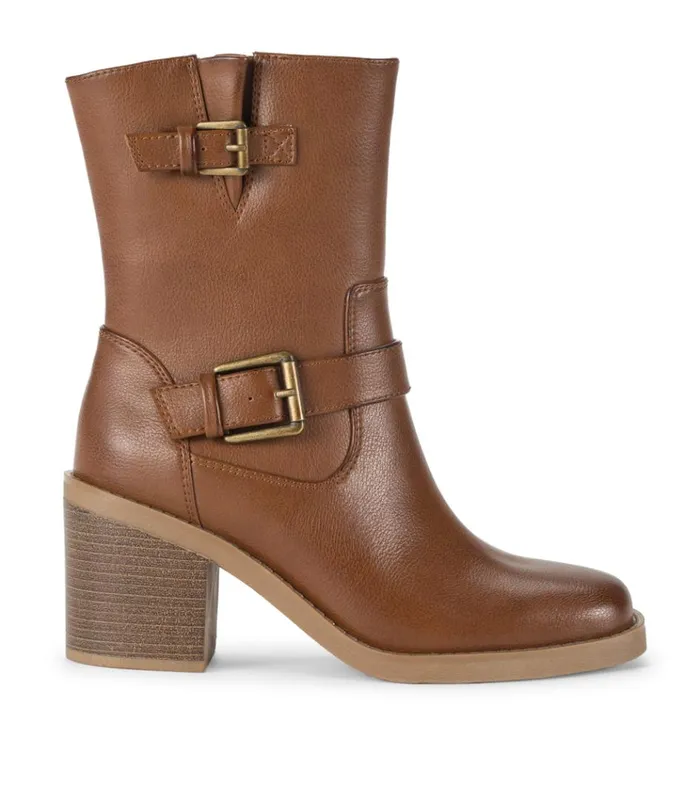 Women Mayla Mid Calf Boot Walnut Baretraps Booties
