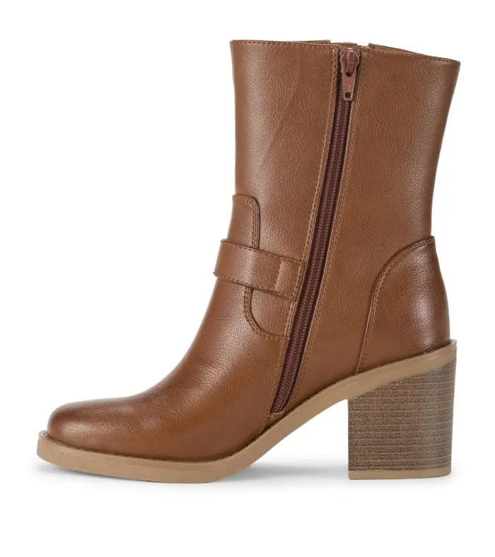 Women Mayla Mid Calf Boot Walnut Baretraps Booties