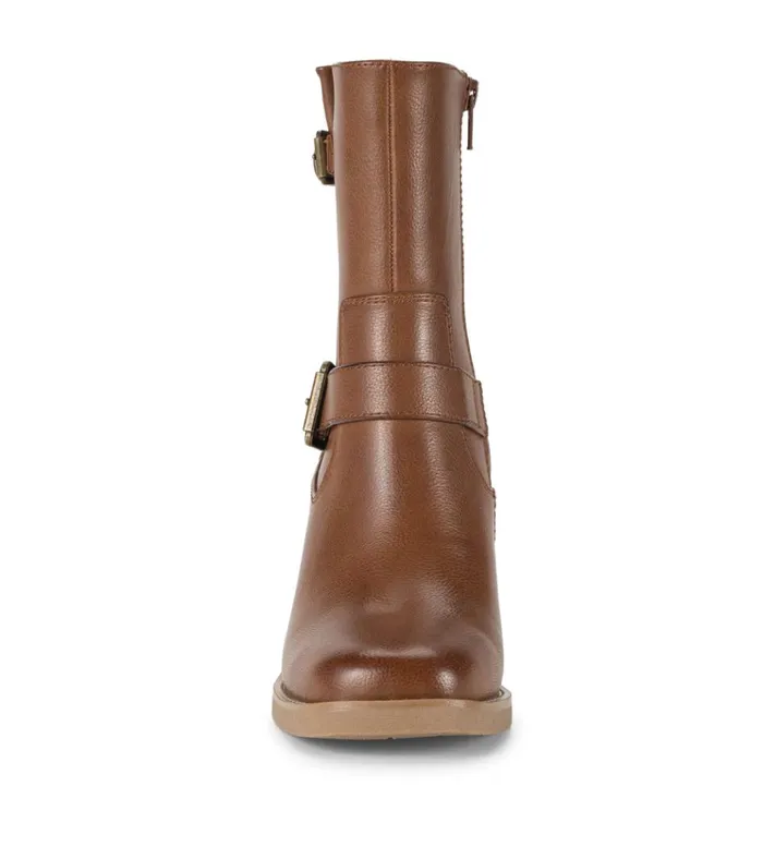 Women Mayla Mid Calf Boot Walnut Baretraps Booties