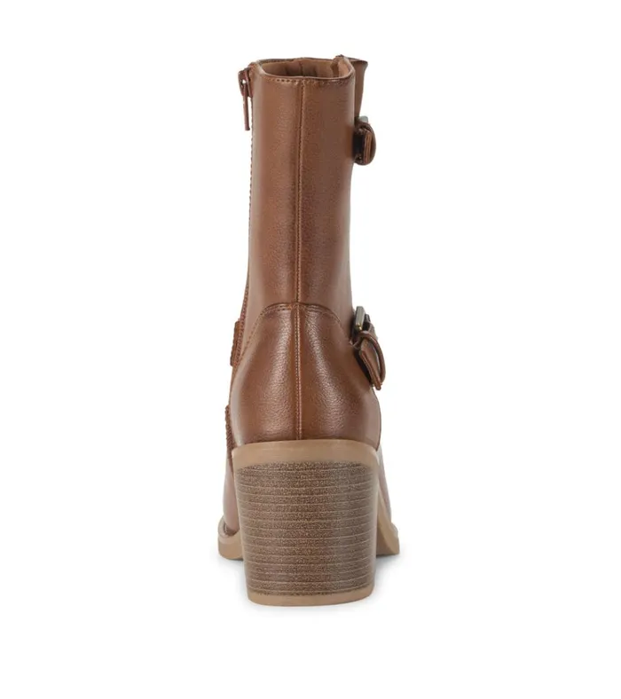 Women Mayla Mid Calf Boot Walnut Baretraps Booties
