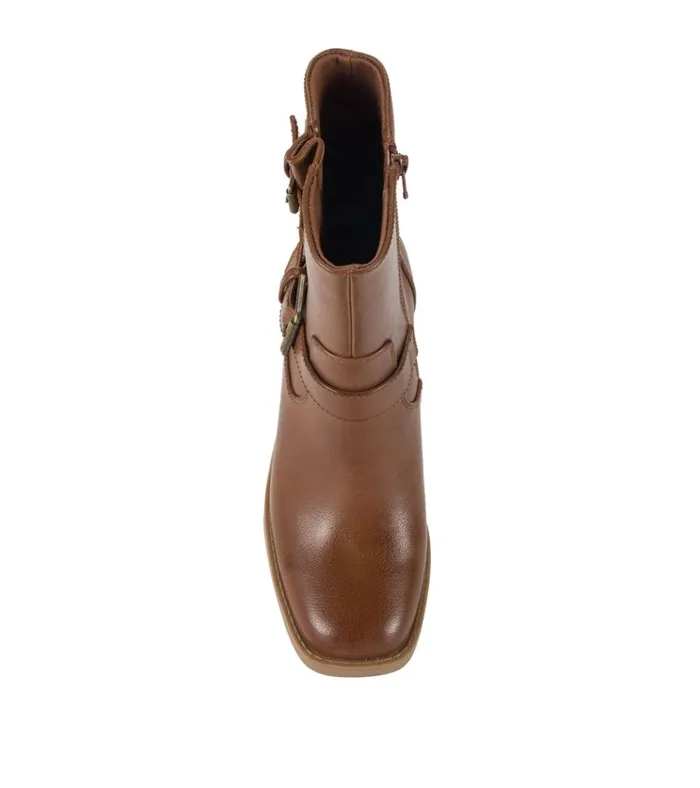 Women Mayla Mid Calf Boot Walnut Baretraps Booties