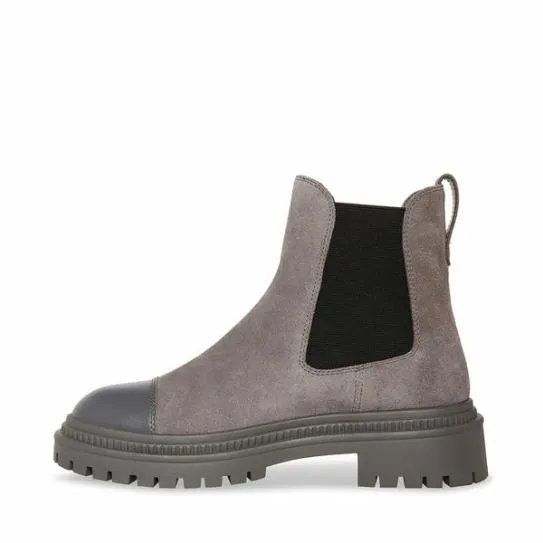 Women MAYSLIE LIGHT GREY SUEDE Light Grey Suede Steve Madden Boots and Booties Women MAYSLIE LIGHT GREY SUEDE Light Grey Suede Steve Madden Boots and Booties