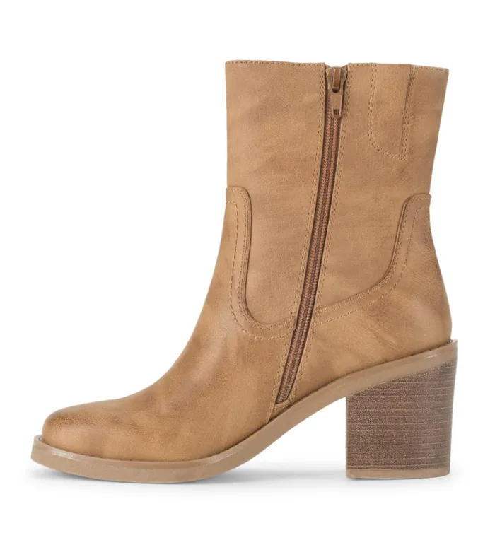 Women Mckenna Mid Calf Boot Sandstone Baretraps Booties