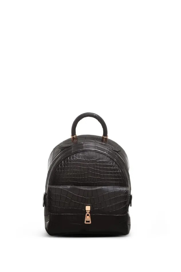 WomenMen Backpacks Gabriela Hearst Mini Billie Backpack Crocodile