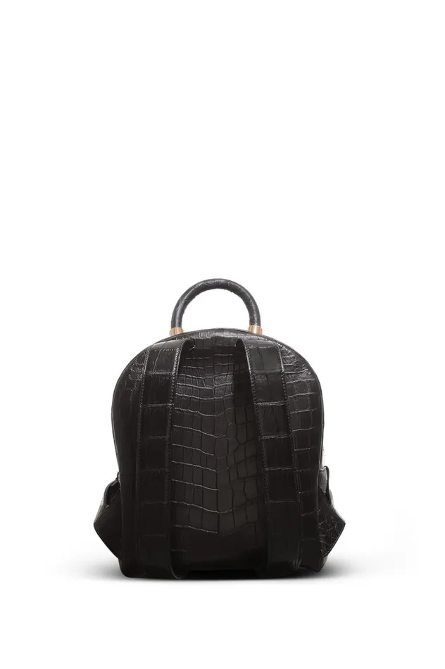 WomenMen Backpacks Gabriela Hearst Mini Billie Backpack Crocodile