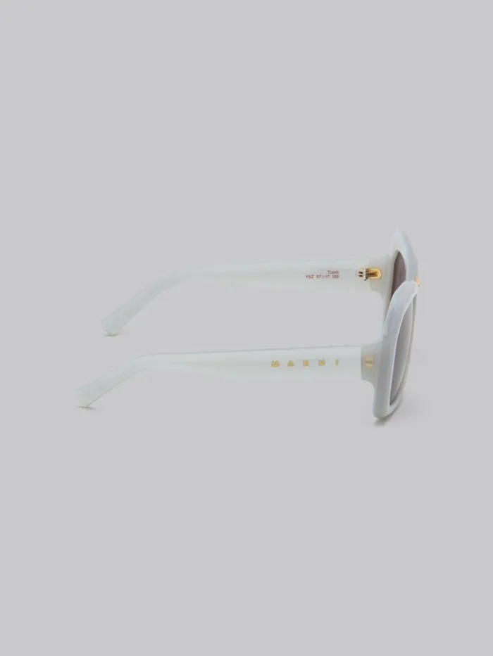 WomenMen Marni Sunglasses Silver Tiznit Sunglasses