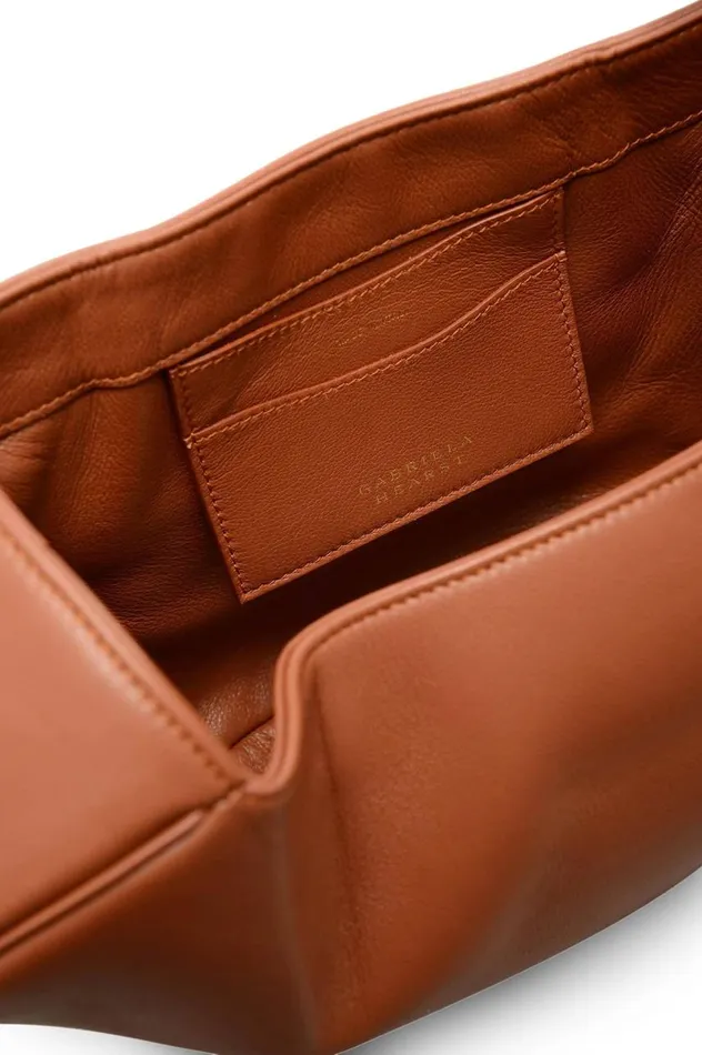 WomenMen Mini Bags Gabriela Hearst Demi Bag In Cognac Nappa Leather