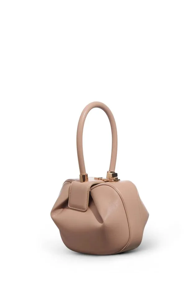 WomenMen Mini Bags Gabriela Hearst Demi Bag In Nude Nappa Leather