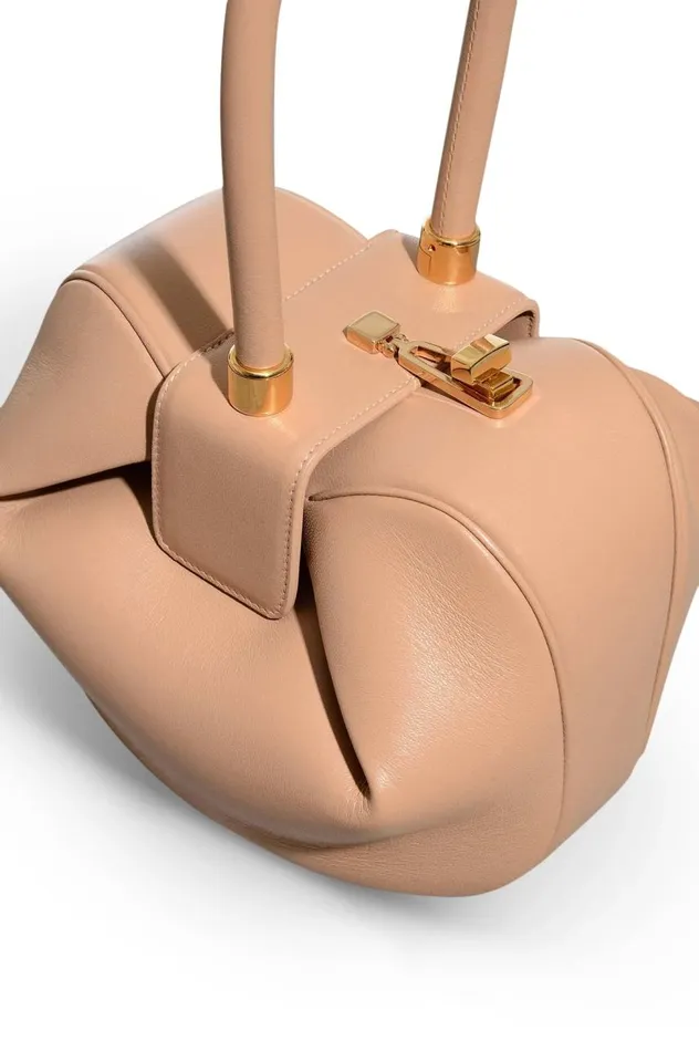 WomenMen Mini Bags Gabriela Hearst Demi Bag In Nude Nappa Leather