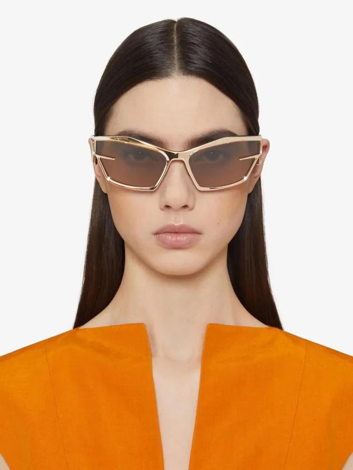 WomenMen Sunglasses Givenchy Giv Cut Unisex Sunglasses In Metal Rose Golden WomenMen Sunglasses Givenchy Giv Cut Unisex Sunglasses In Metal Rose Golden