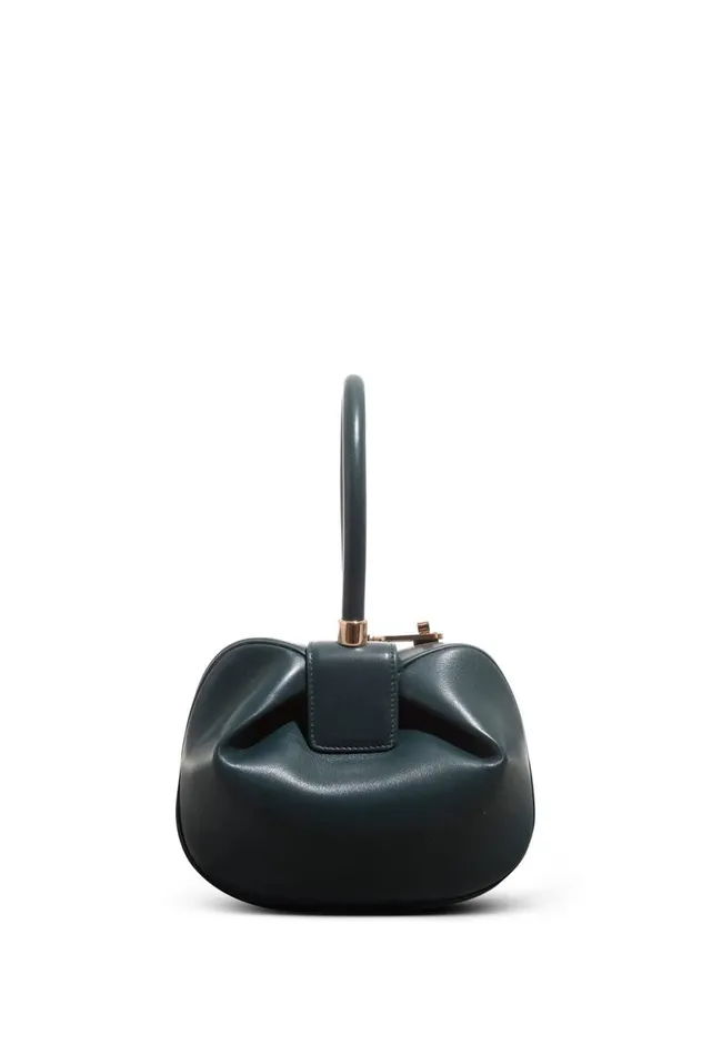 WomenMen Top Handles Gabriela Hearst Demi Bag In Green Nappa Leather