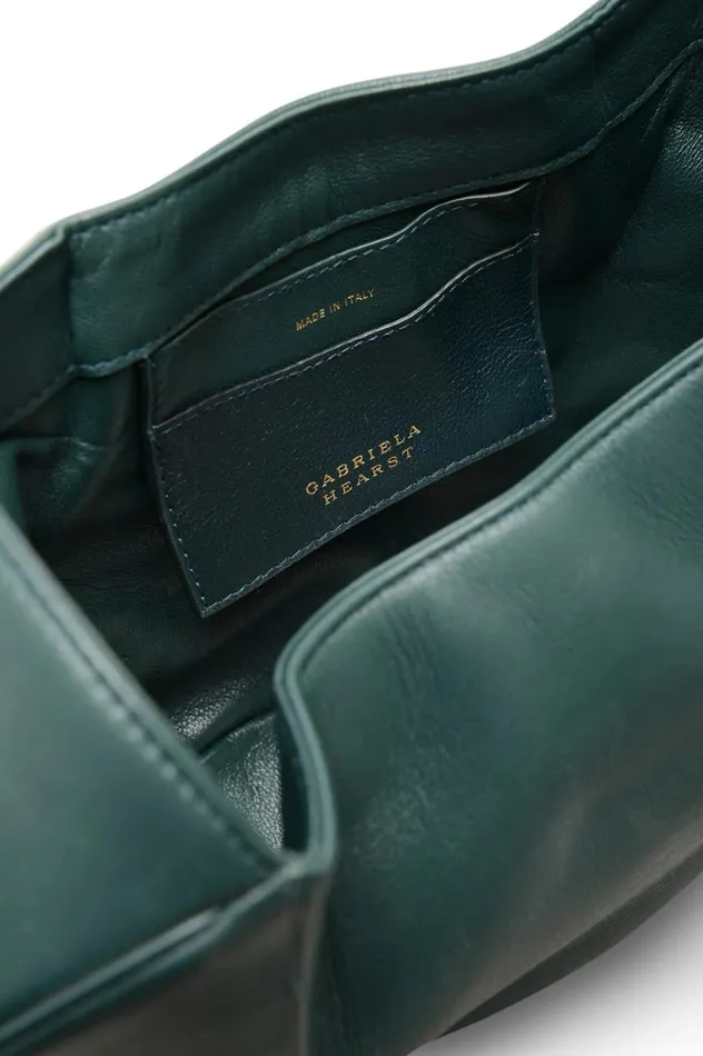WomenMen Top Handles Gabriela Hearst Demi Bag In Green Nappa Leather