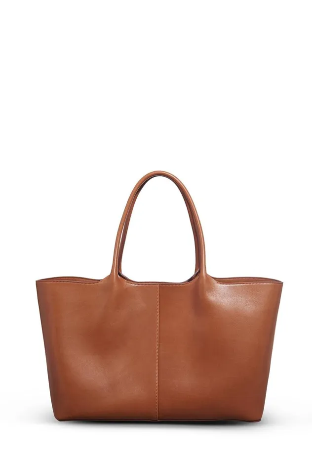 WomenMen Totes Gabriela Hearst Mcewan Tote Bag In Wood Leather