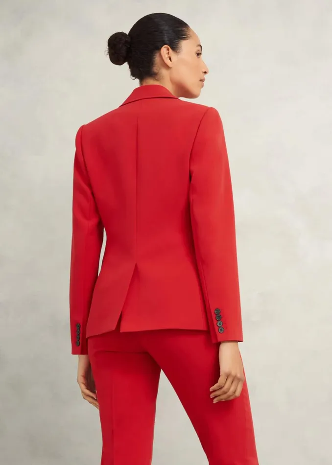 Women Miley Suit Jacket Begonia Red Hobbs Coats and Jackets