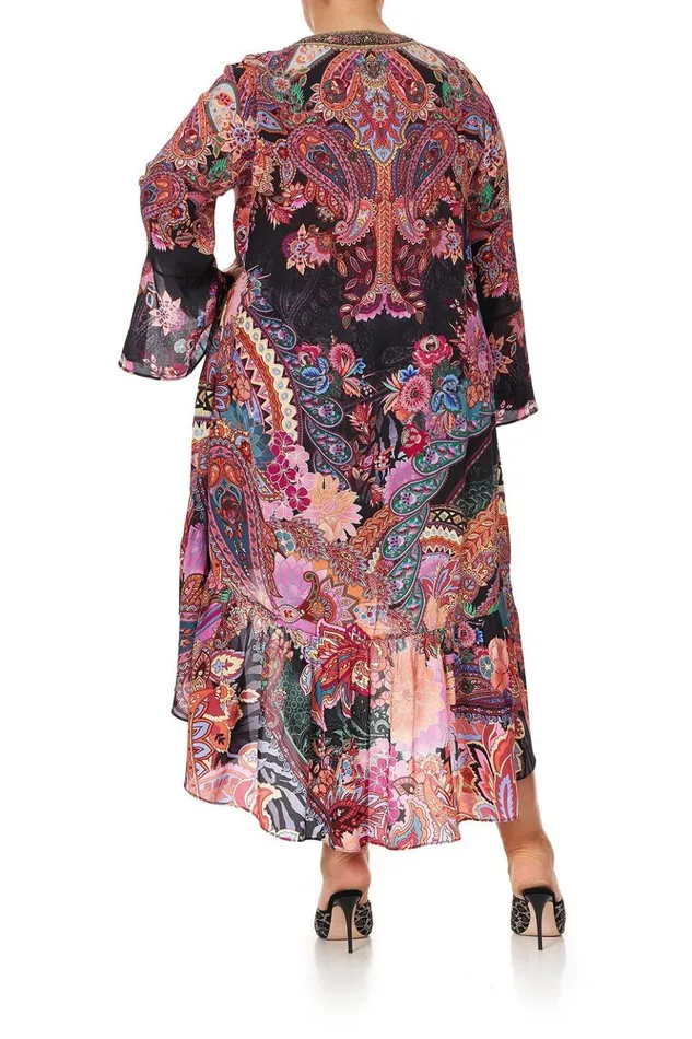 Women Mini Dresses Camilla Short Dress With High Low Hem Swinging Sixties
