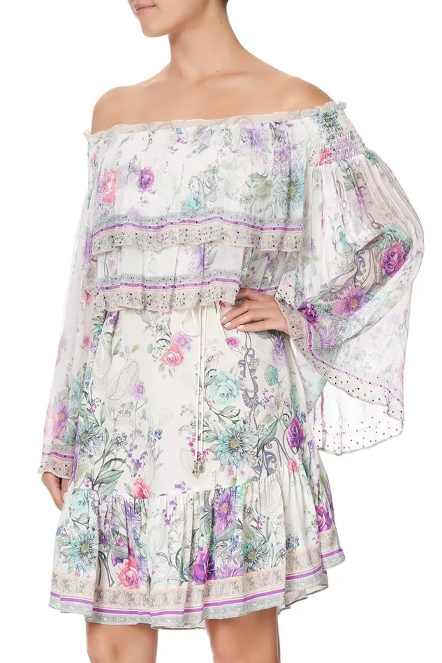 Women Mini Dresses Camilla Tiered Ruffle Dress Forever Far