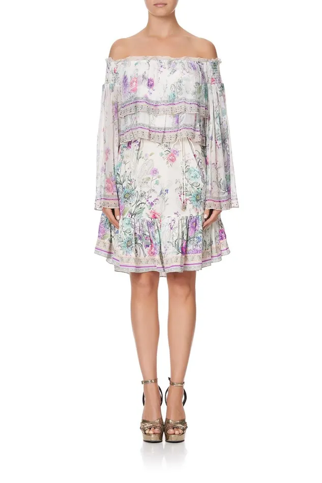 Women Mini Dresses Camilla Tiered Ruffle Dress Forever Far