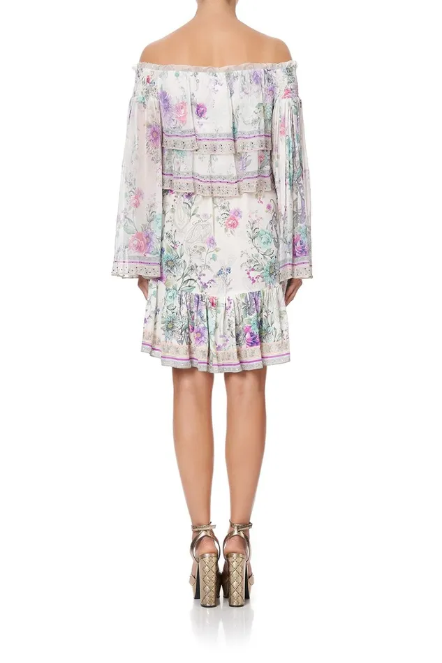 Women Mini Dresses Camilla Tiered Ruffle Dress Forever Far