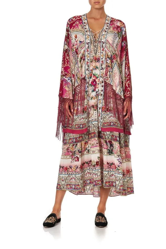 Women Modest Clothing Camilla Draped HighLow Layer Summoned By A Rose