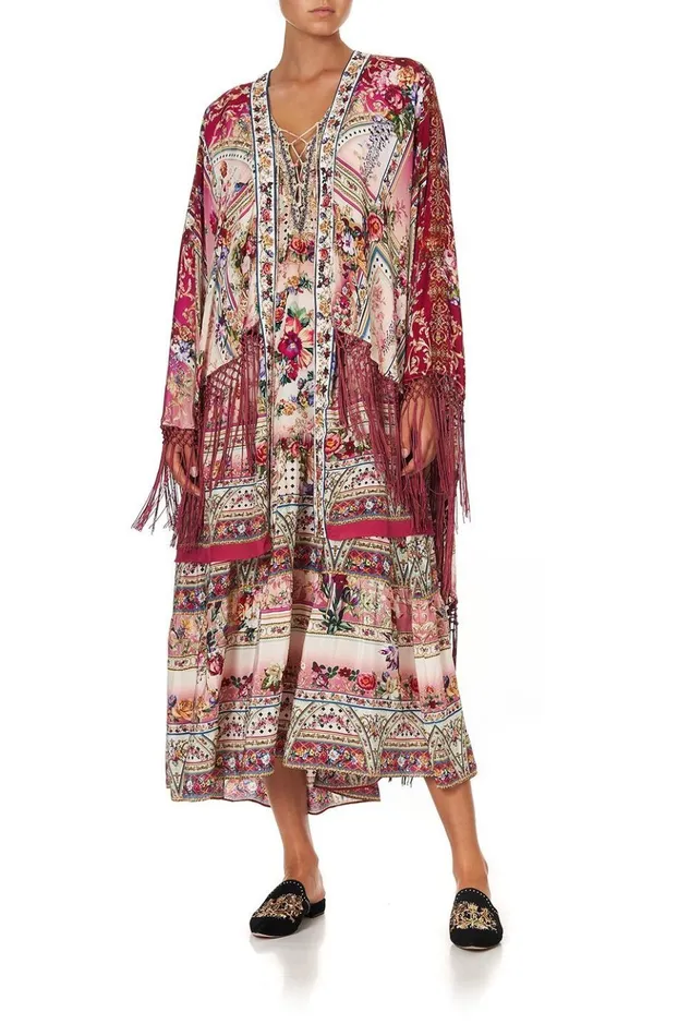 Women Modest Clothing Camilla Draped HighLow Layer Summoned By A Rose
