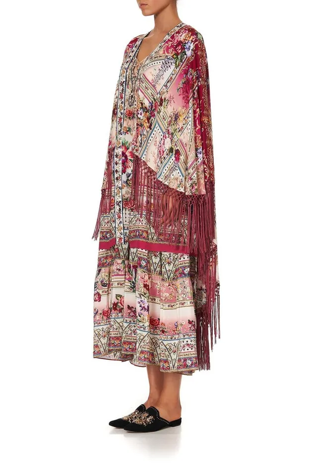 Women Modest Clothing Camilla Draped HighLow Layer Summoned By A Rose