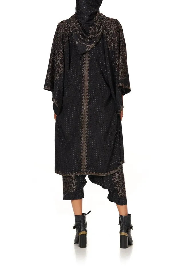 Women Modest Clothing Camilla Harem Pants Luxe Black