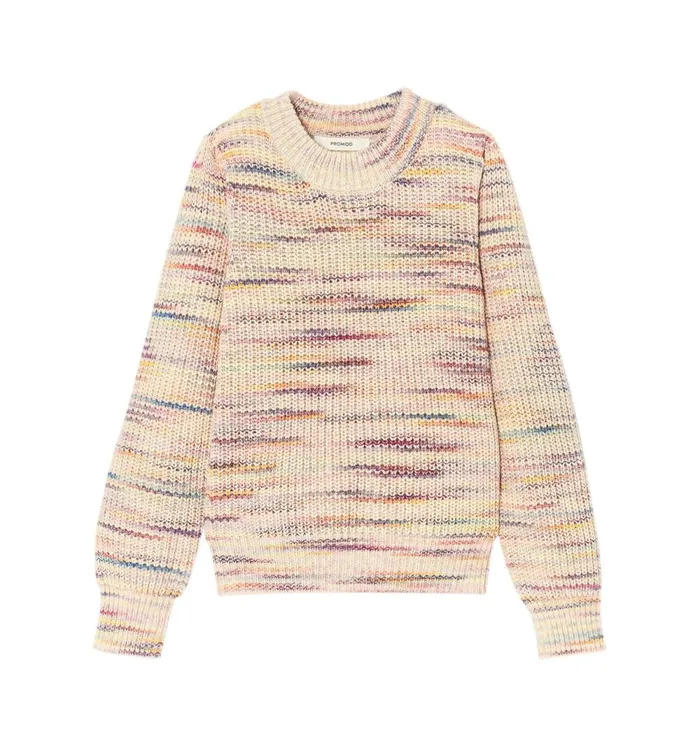 Women Multicoloured Rib Jumper 8211 Beige Promod Jumpers And Cardigans Women Multicoloured Rib Jumper 8211 Beige Promod Jumpers And Cardigans