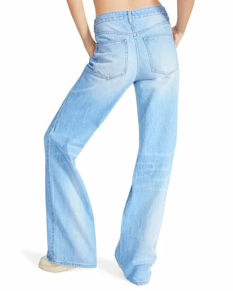 Women MYLAH JEAN Denim Fabric Steve Madden Bottoms Women MYLAH JEAN Denim Fabric Steve Madden Bottoms