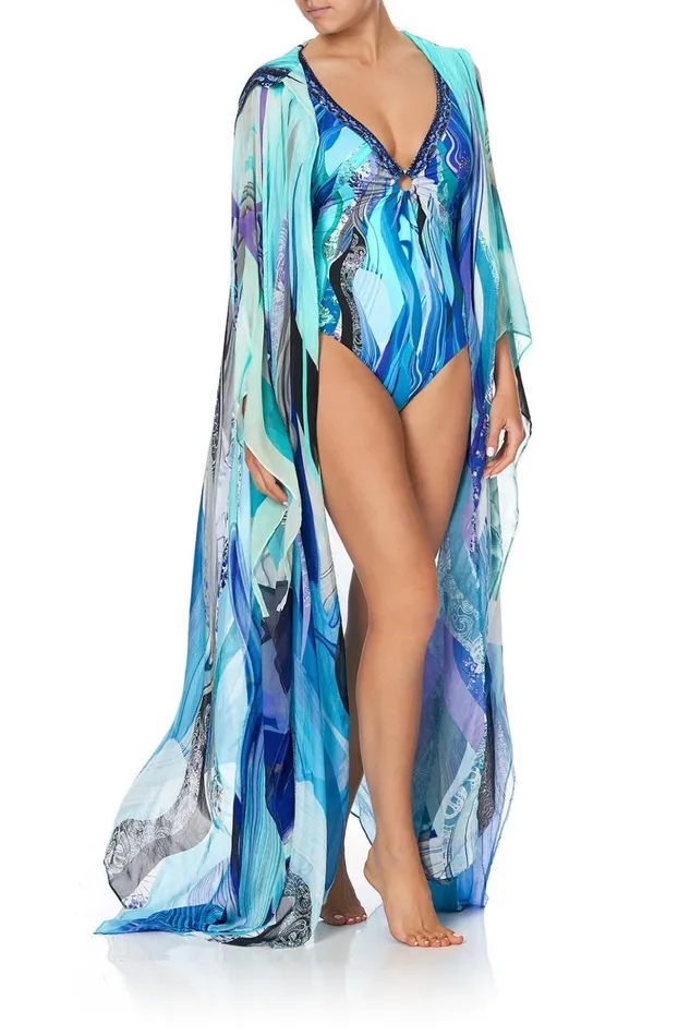 Women One Pieces Camilla Ring Detail Plunge One Piece Wategos Wanderlust