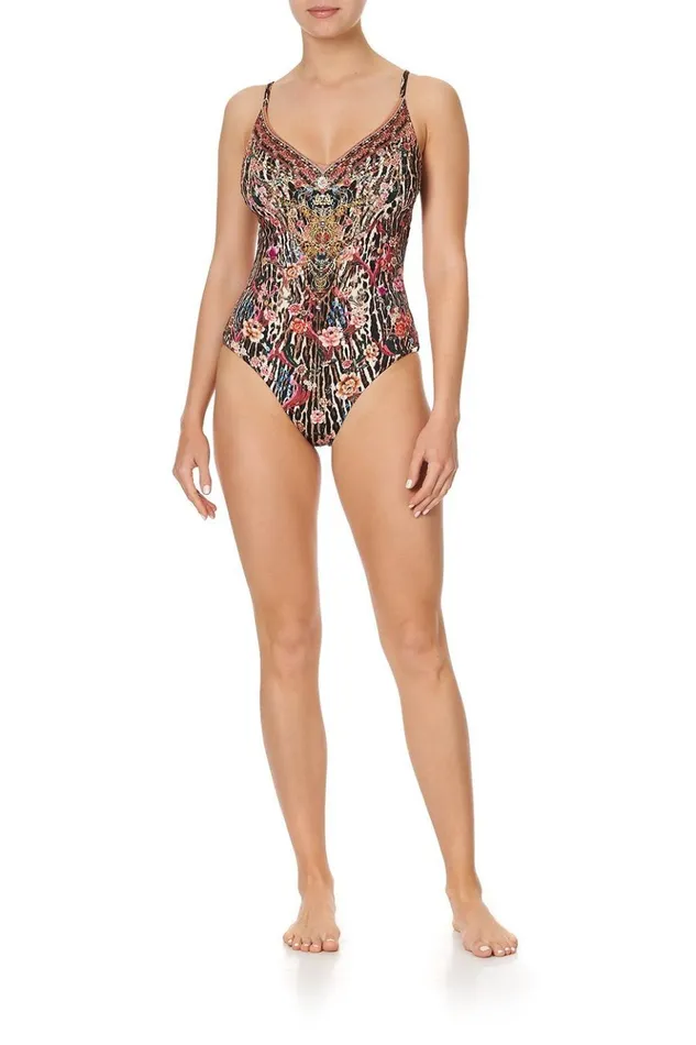 Women One Pieces Camilla V Neck Underwire One Piece Liv A Little