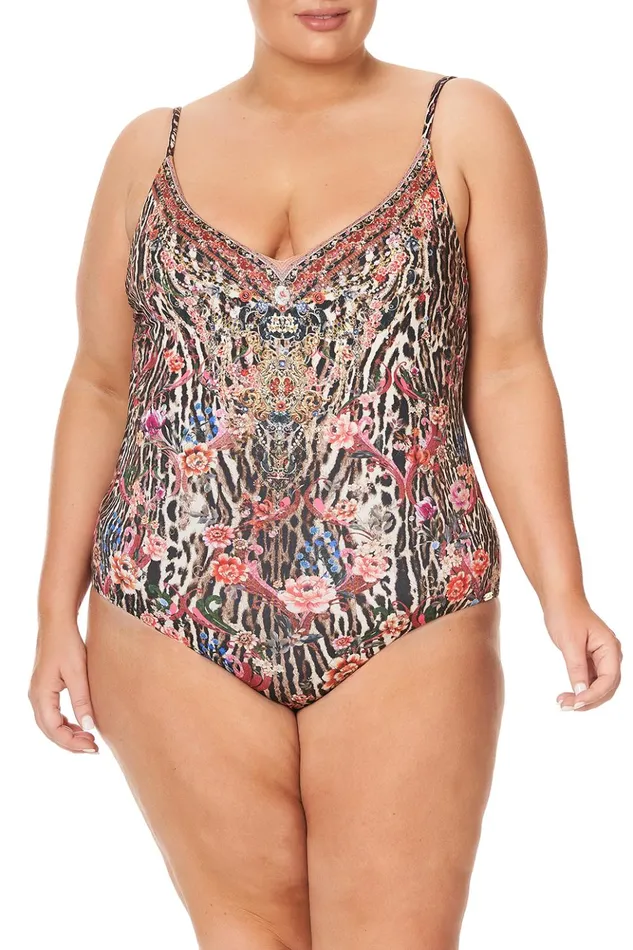 Women One Pieces Camilla V Neck Underwire One Piece Liv A Little