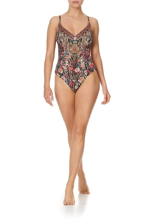 Women One Pieces Camilla V Neck Underwire One Piece Liv A Little