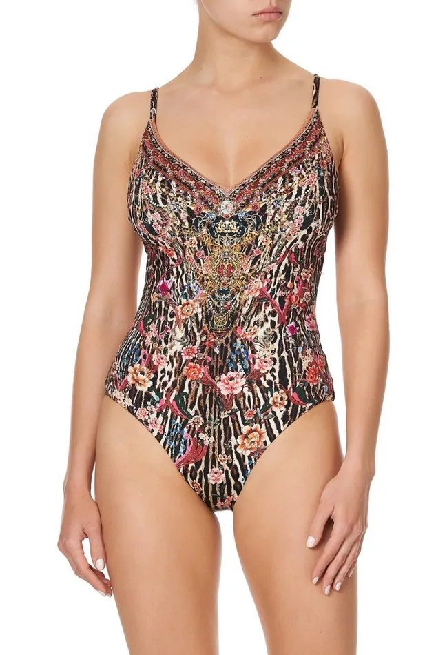 Women One Pieces Camilla V Neck Underwire One Piece Liv A Little