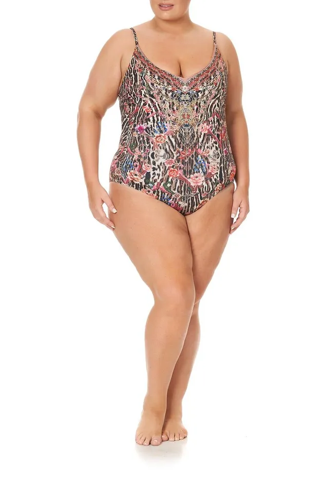 Women One Pieces Camilla V Neck Underwire One Piece Liv A Little