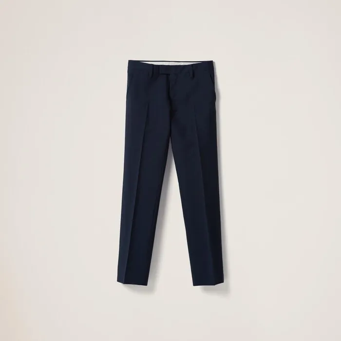 Women Pants And Shorts Miu Miu Mohair Pants Navy