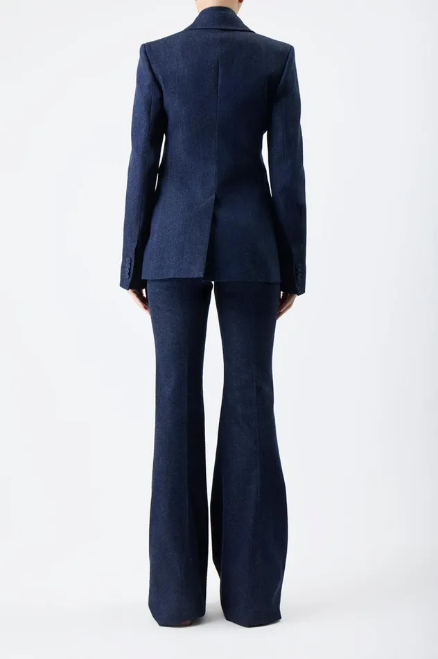 Women Pants Gabriela Hearst Rhein Pant In Organic Raw Denim