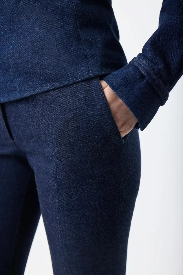 Women Pants Gabriela Hearst Rhein Pant In Organic Raw Denim