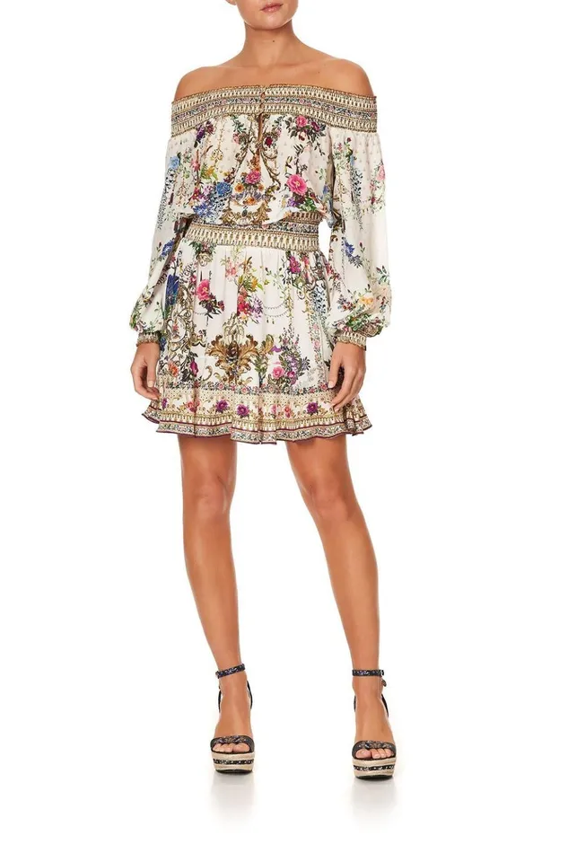 Women Party Dresses Camilla Off Shoulder Short Dress By The Meadow