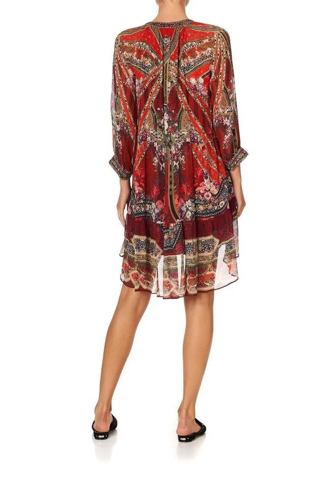 Women Party Dresses Camilla Short Gathered Panel Dress Stories Of A Station