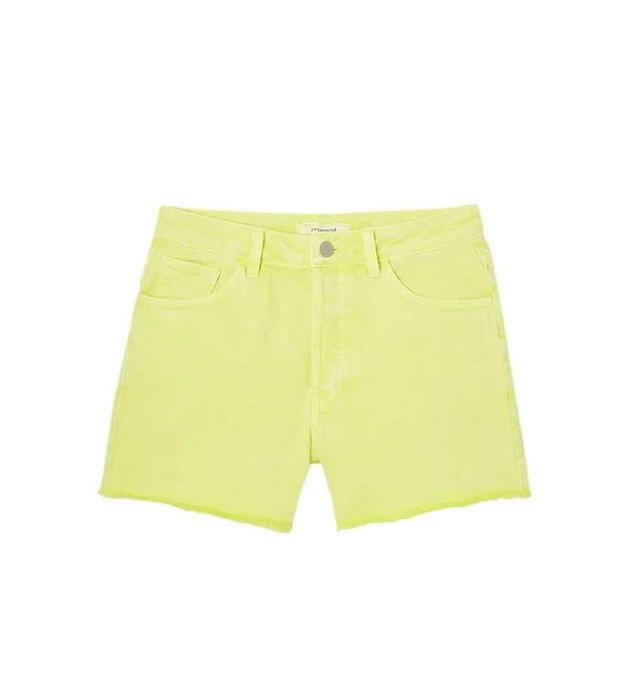 Women Pastel Denim Shorts 8211 Vert Anis Clair Promod Shorts Women Pastel Denim Shorts 8211 Vert Anis Clair Promod Shorts